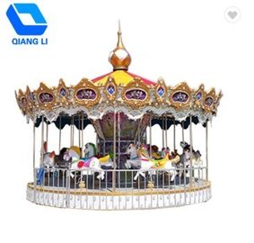 China Openlucht Mini Draagbare Kleine Vrolijk gaat om Carrousel voor de Spelen van Jonge geitjescarnaval fabriek