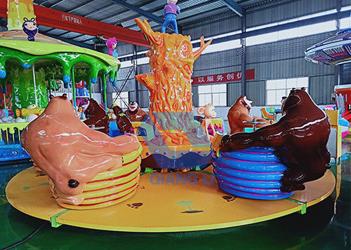 Het Vermaakrit van het carrouseltheekopje, de Roterende Ritten van Funfair van Kinderen voor Familie het Spelen leverancier