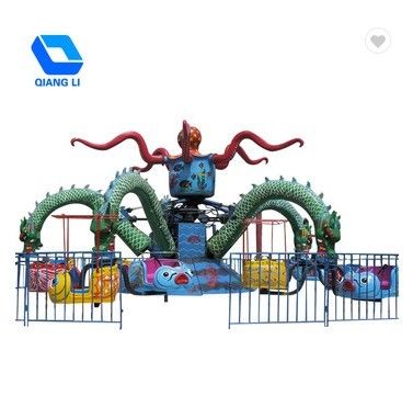De openluchtPretparktrilling berijdt Rit van Carnaval van de 30 Personen de Roterende Octopus